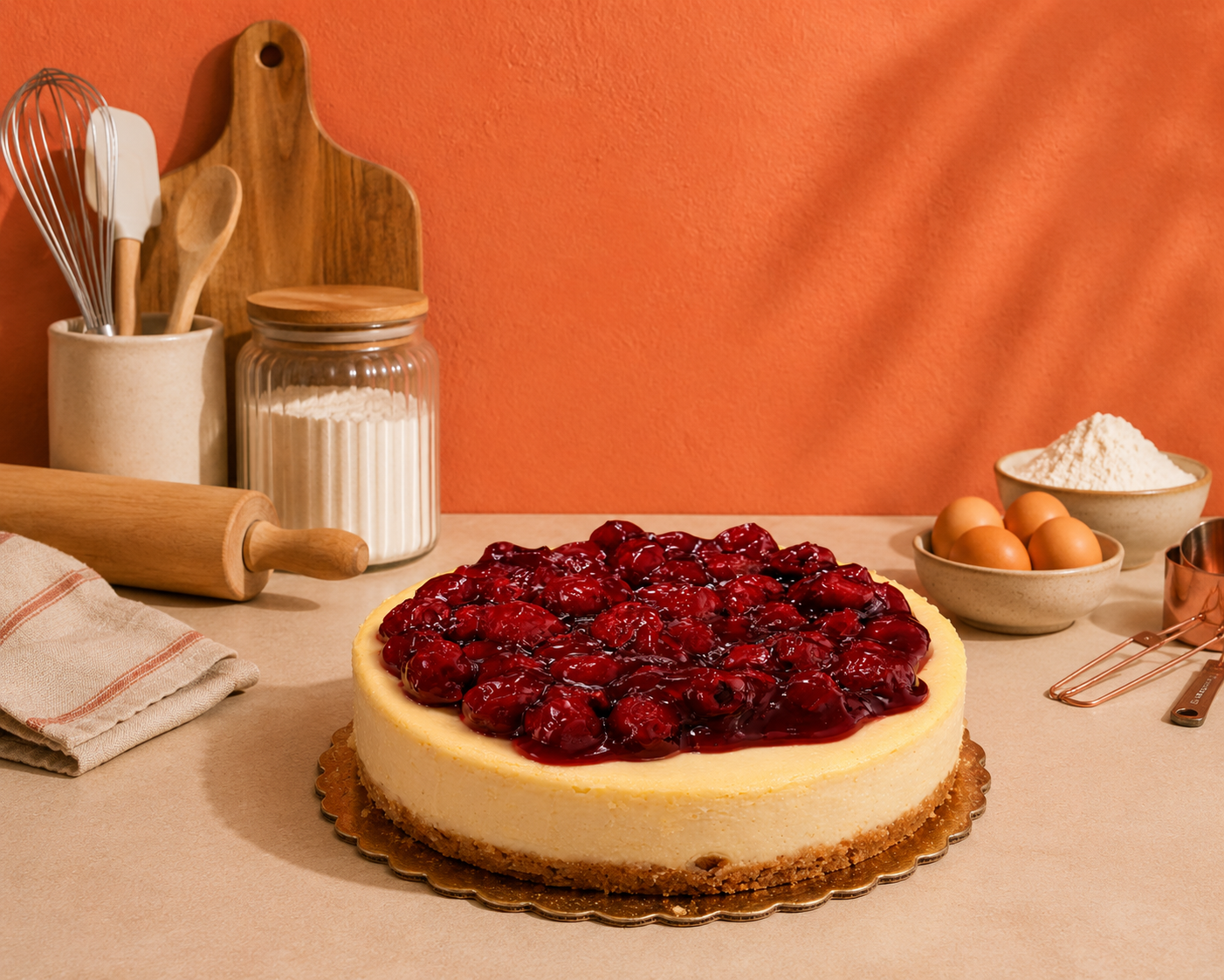 Vişneli Cheescake
